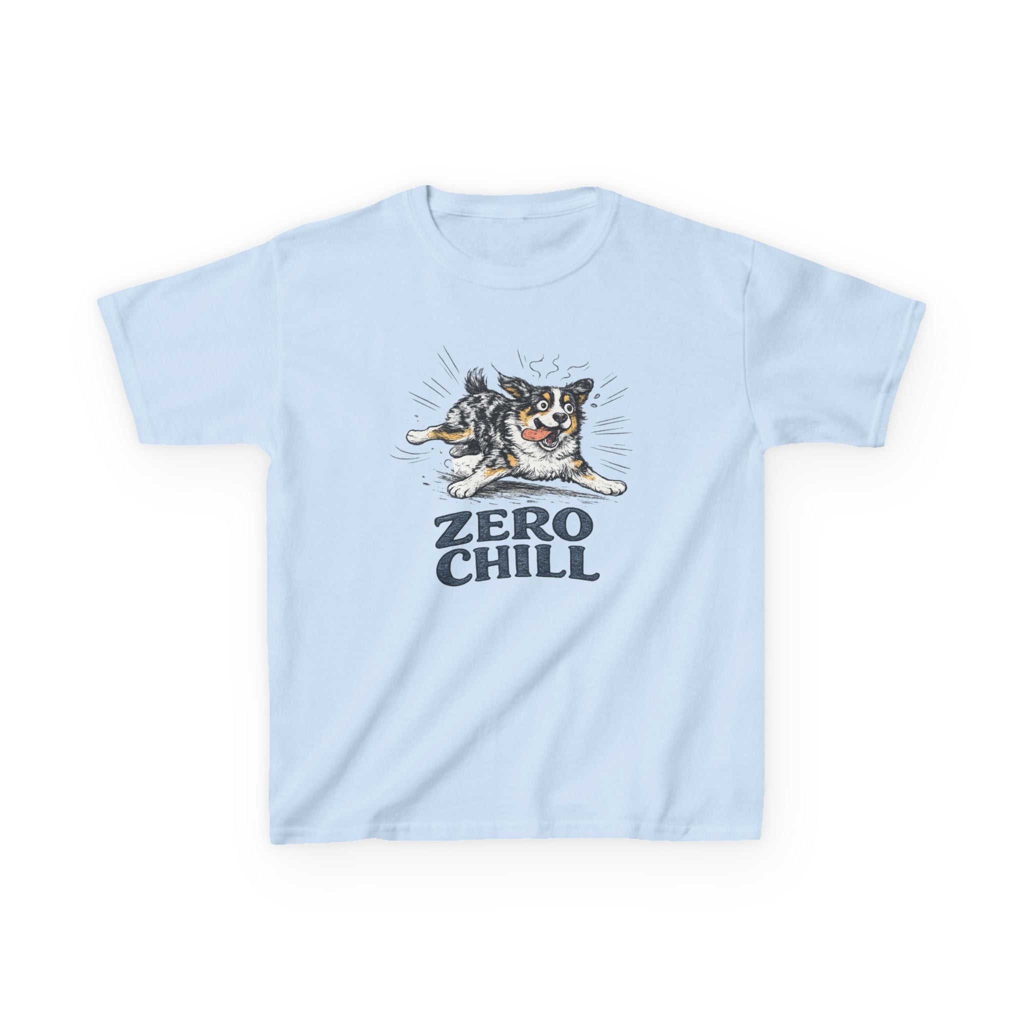 Kids Tee — 'Zero Chill' Playful Aussie Shirt