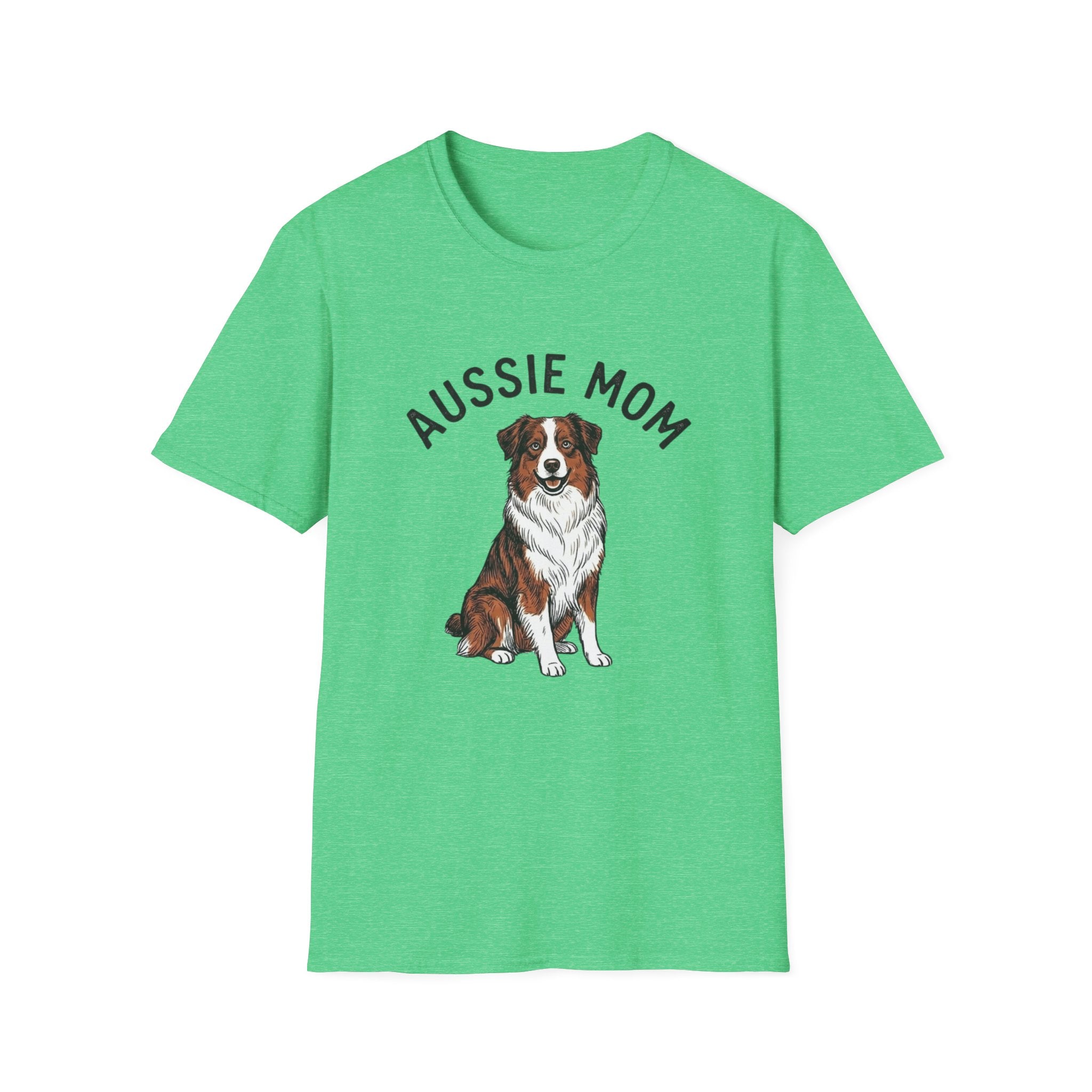 Aussie Mom T-Shirt – Australian Shepherd Dog Mom Tee