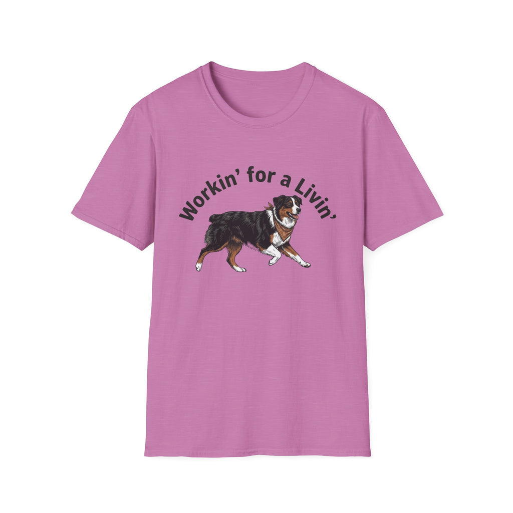 Workin' for a Livin' Aussie T-Shirt