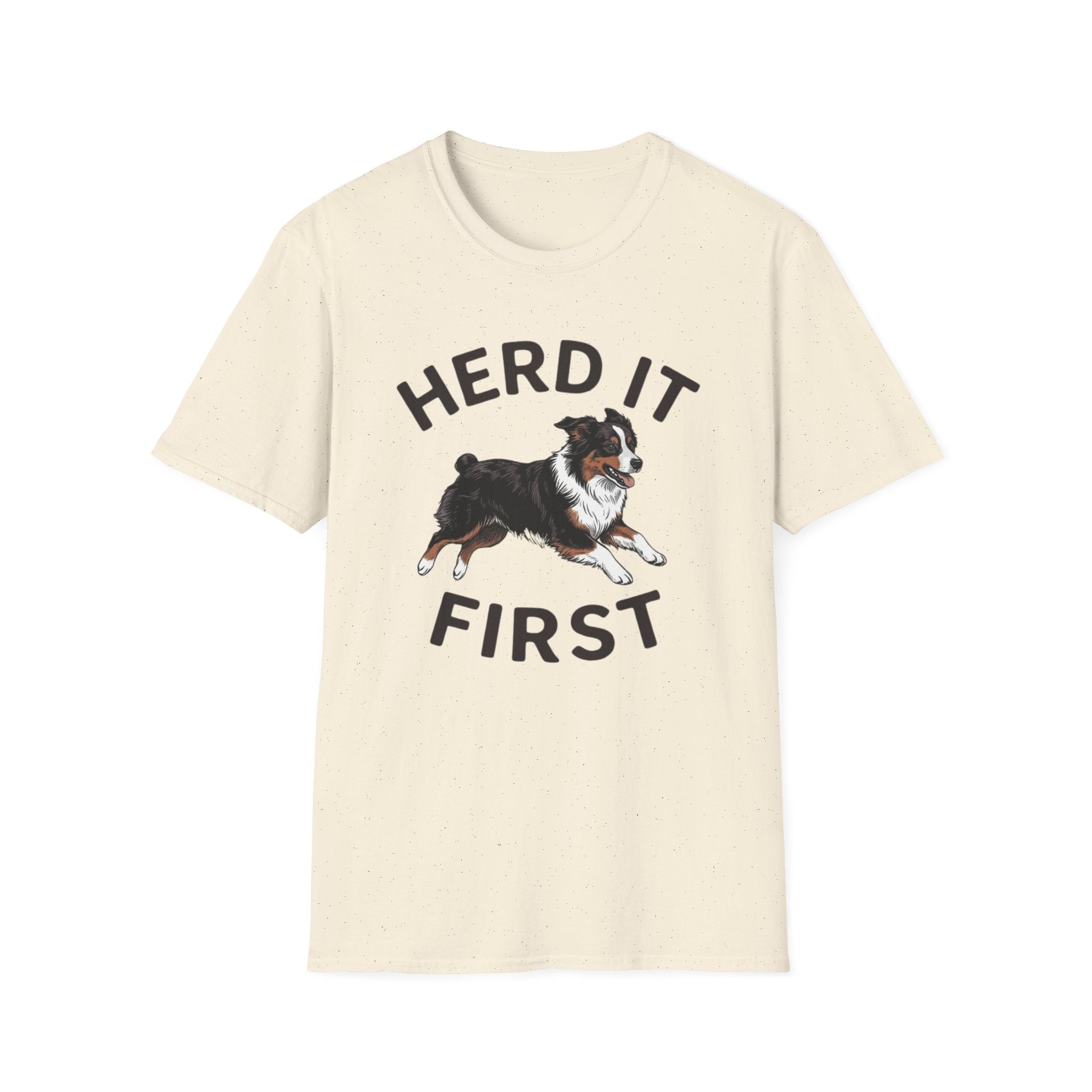 Herd It First T‑Shirt — Aussie Tee