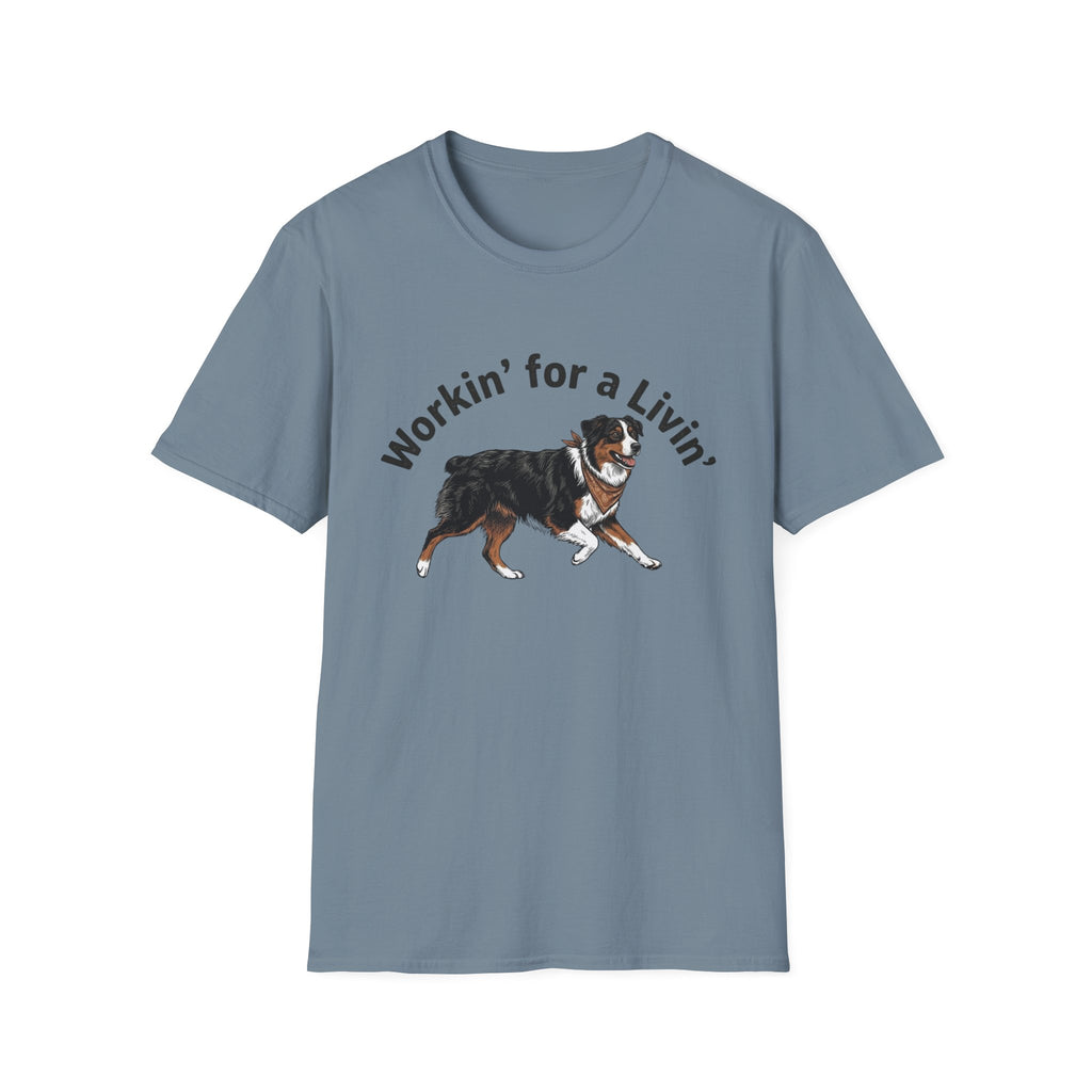 Workin' for a Livin' Aussie T-Shirt