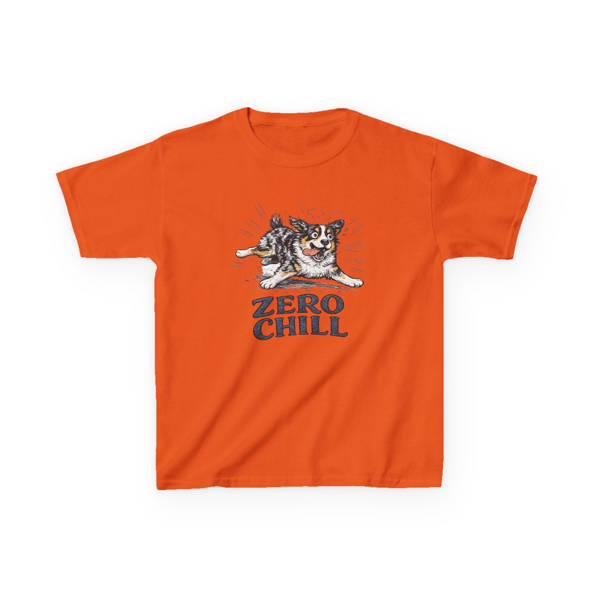 Kids Tee — 'Zero Chill' Playful Aussie Shirt