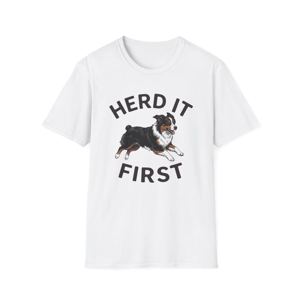 Herd It First T‑Shirt — Aussie Tee