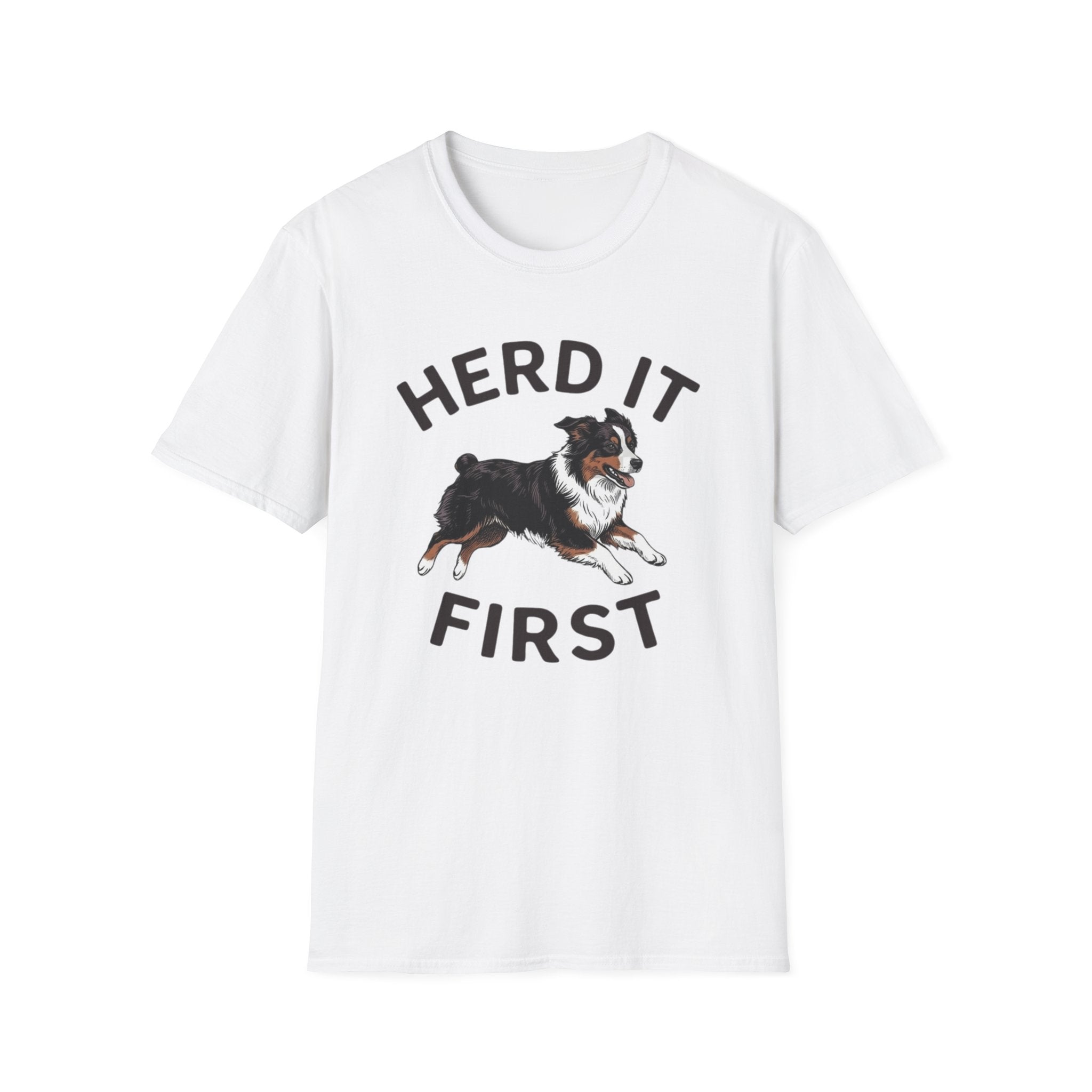 Herd It First T‑Shirt — Aussie Tee