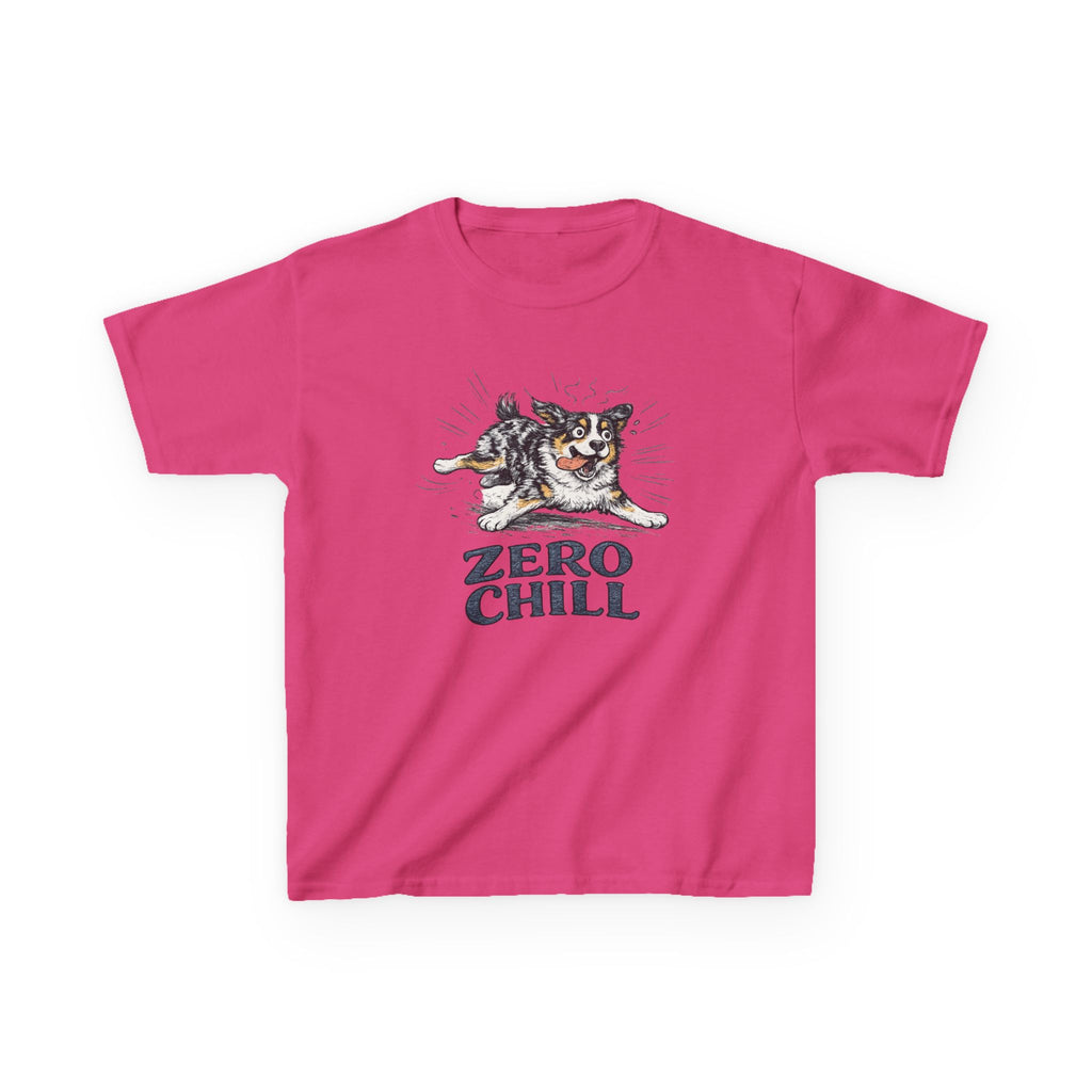 Kids Tee — 'Zero Chill' Playful Aussie Shirt