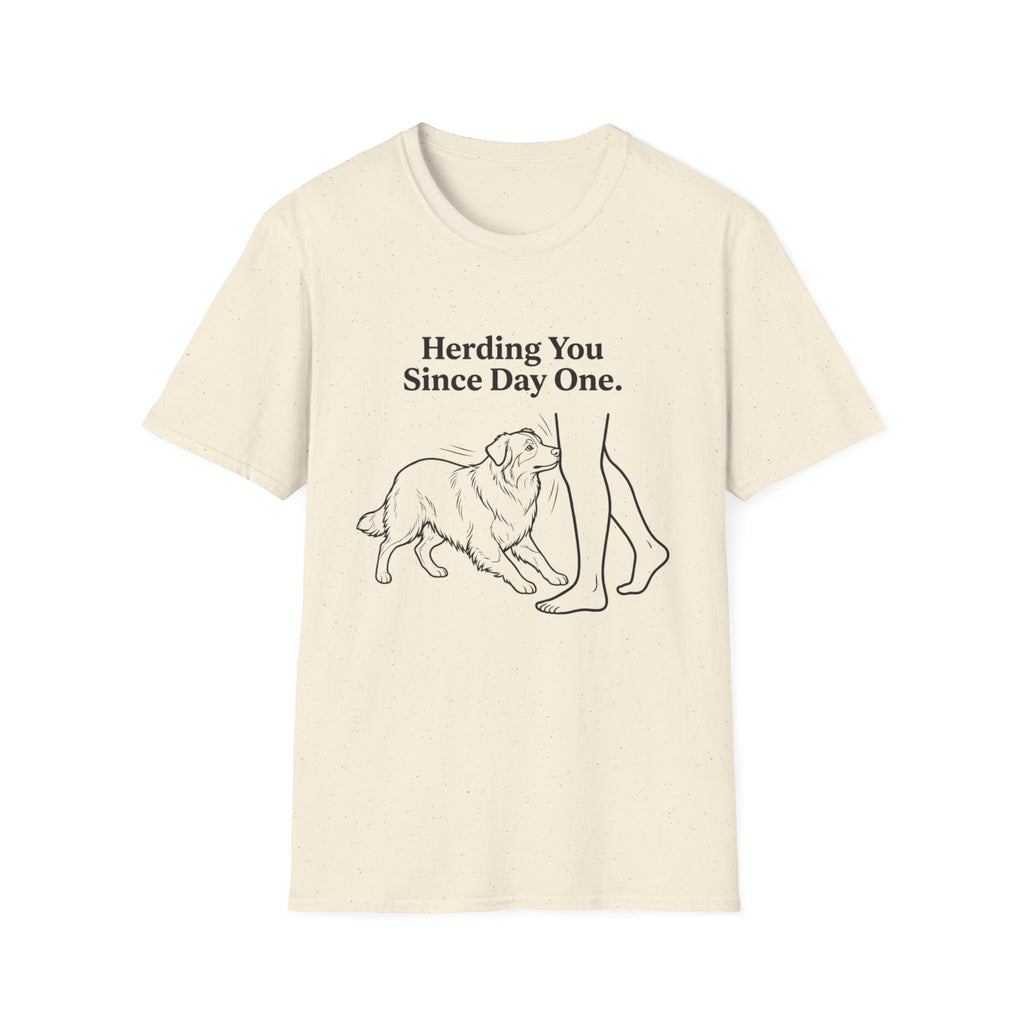 Herding You Since Day One T-Shirt — Funny Aussie Tee