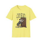 "Potty Breaks Give Me An Excuse To Bark" dog Tee