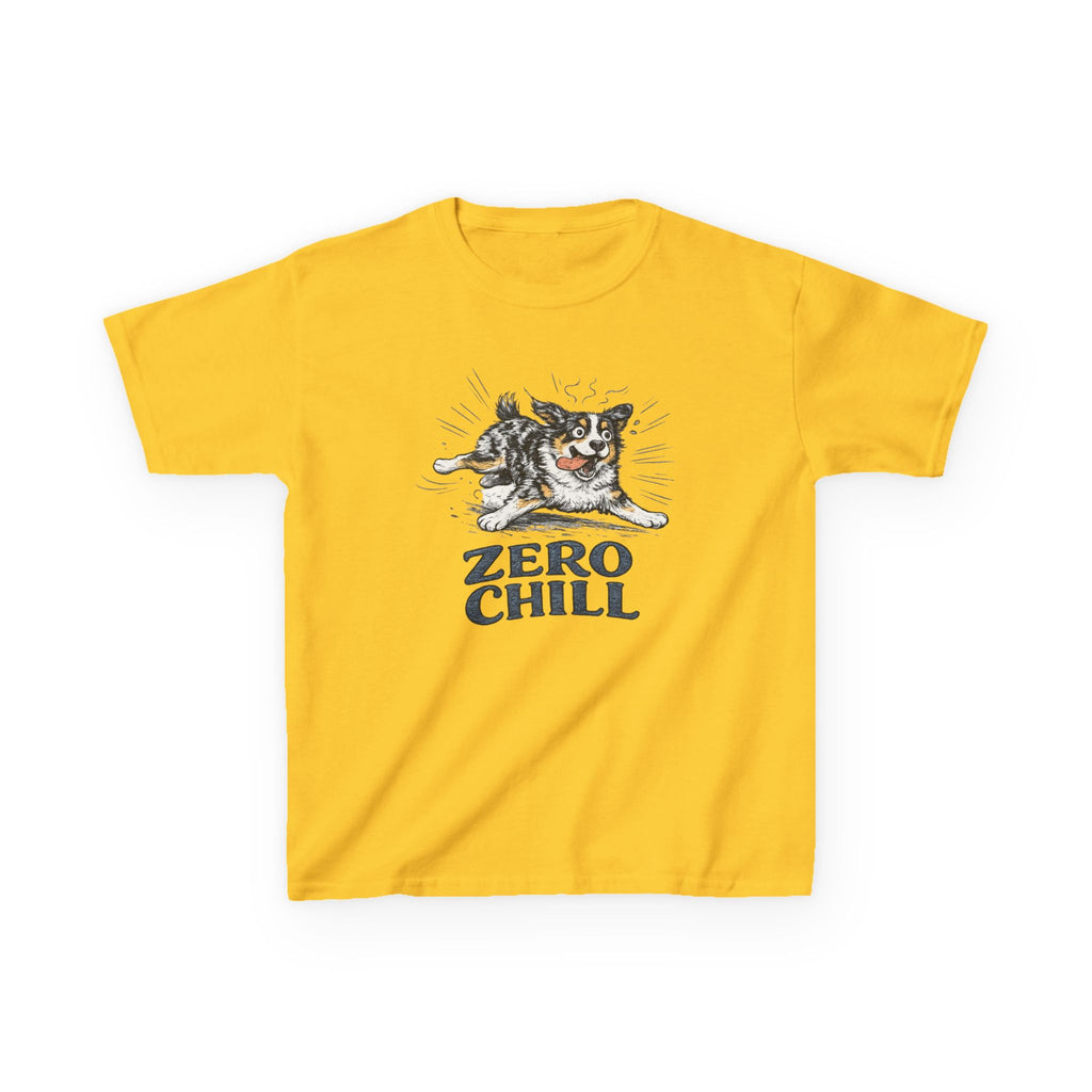 Kids Tee — 'Zero Chill' Playful Aussie Shirt