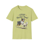 Stop! Herdin' Time! Aussie & Lamb T‑Shirt