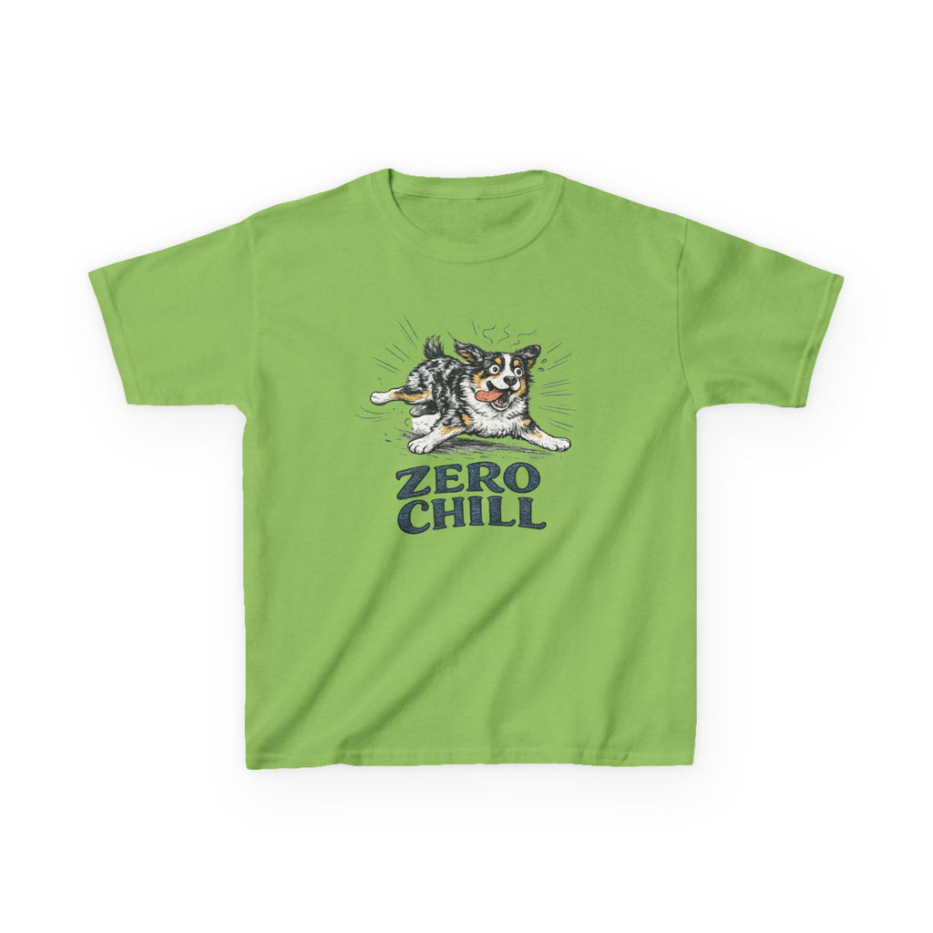 Kids Tee — 'Zero Chill' Playful Aussie Shirt
