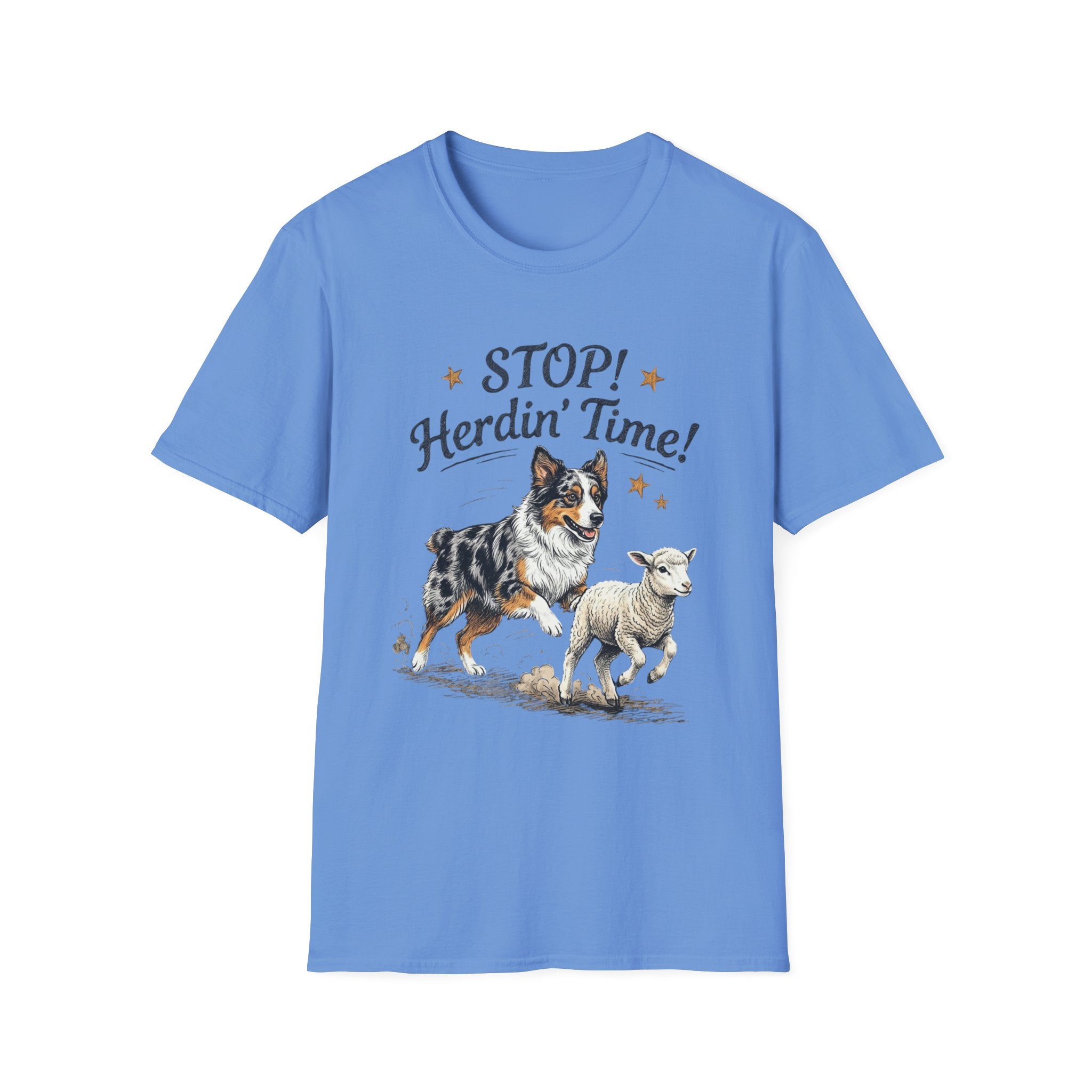 Stop! Herdin' Time! Aussie & Lamb T‑Shirt