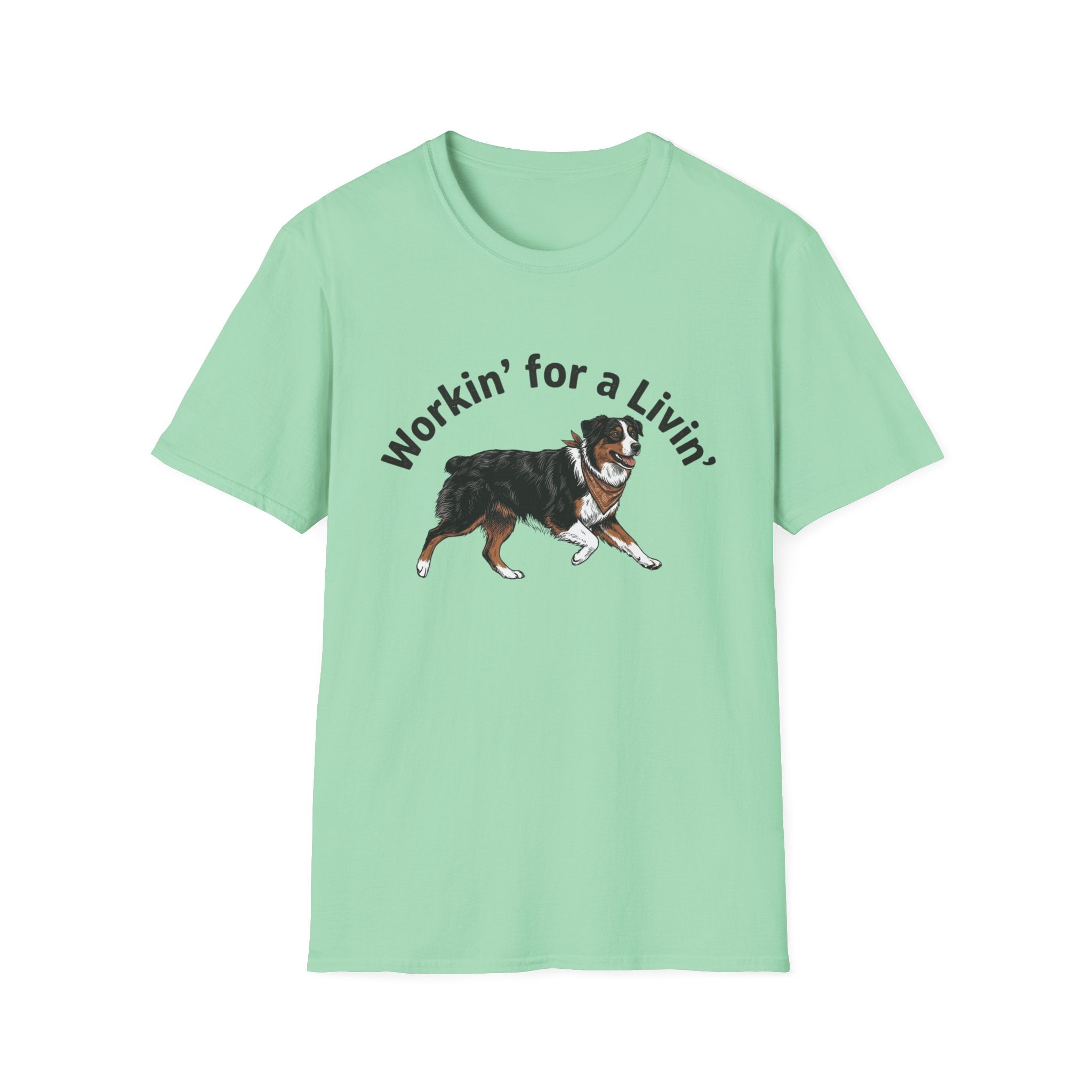 Workin' for a Livin' Aussie T-Shirt