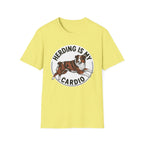 Herding Is My Cardio T-Shirt — Australian Shepherd Dog Lover Tee