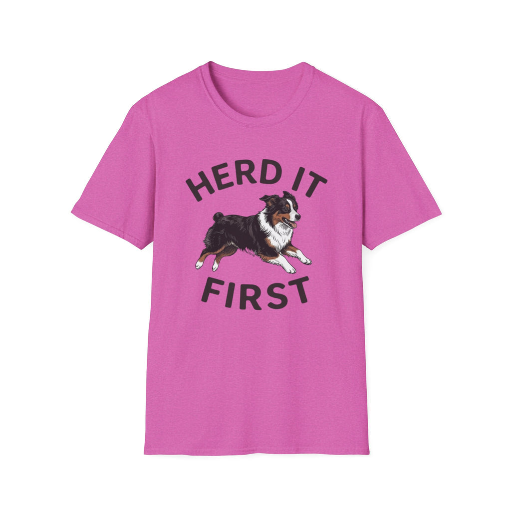 Herd It First T‑Shirt — Aussie Tee