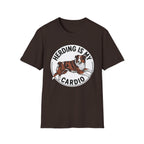 Herding Is My Cardio T-Shirt — Australian Shepherd Dog Lover Tee