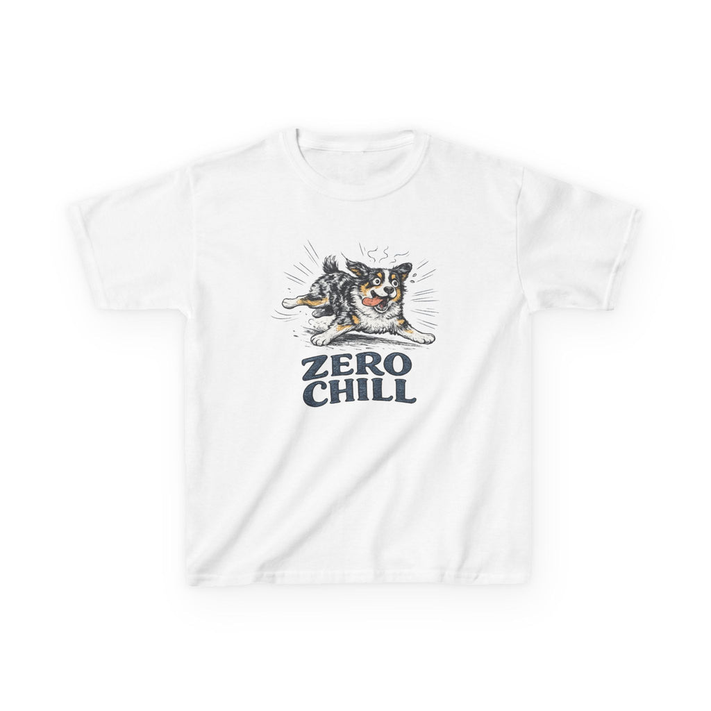 Kids Tee — 'Zero Chill' Playful Aussie Shirt