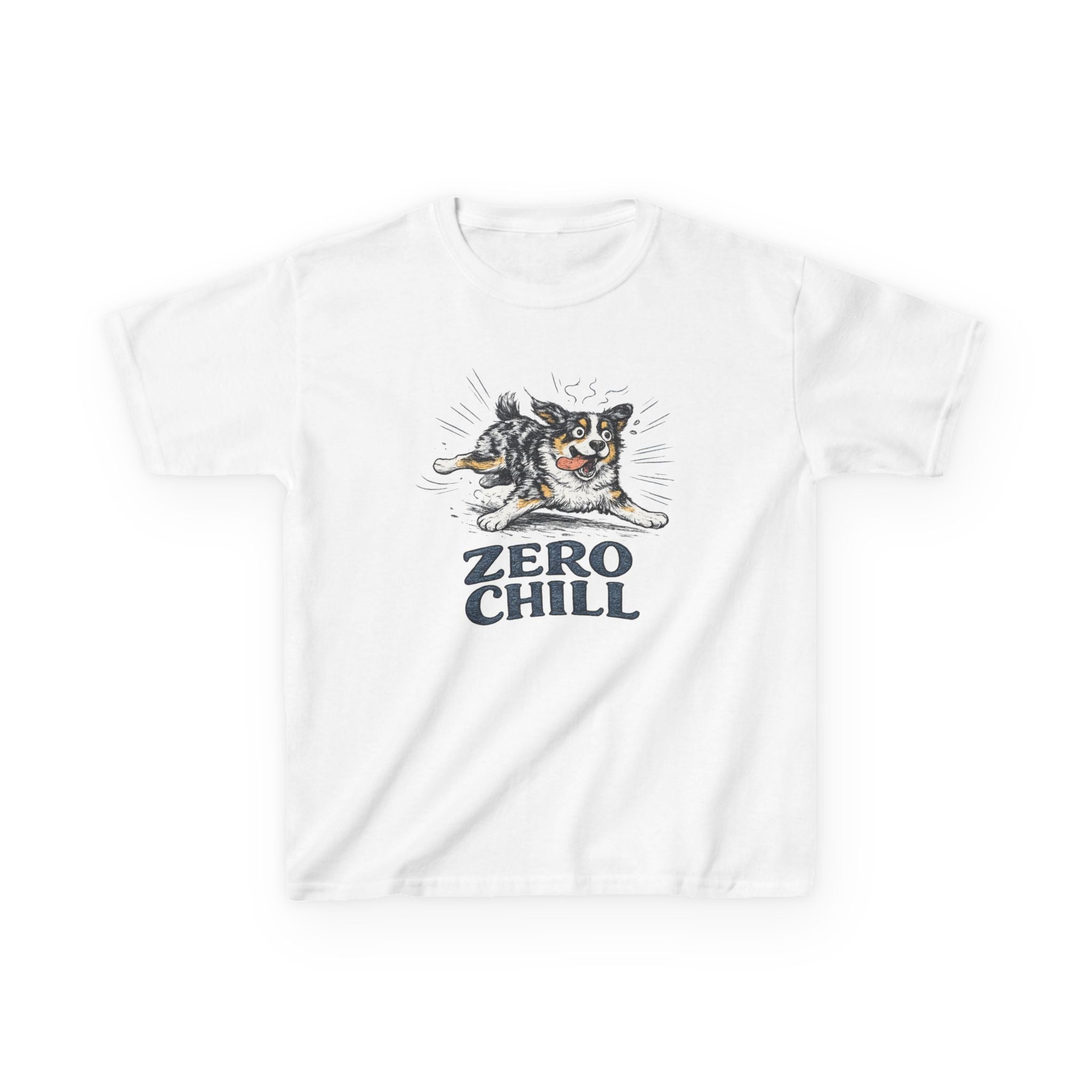 Kids Tee — 'Zero Chill' Playful Aussie Shirt