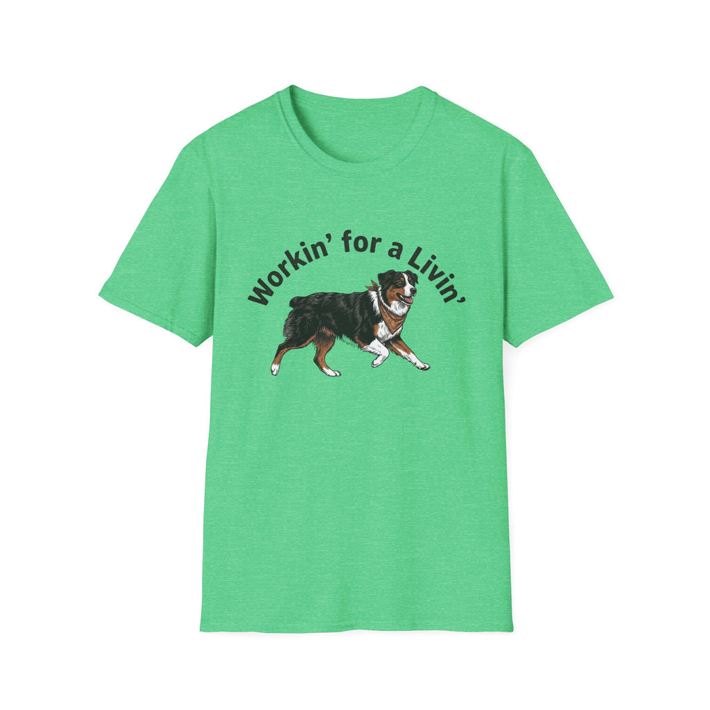 Workin' for a Livin' Aussie T-Shirt