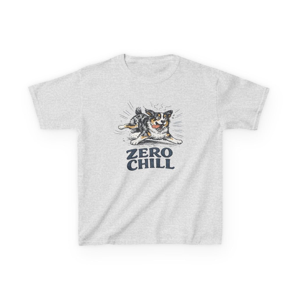 Kids Tee — 'Zero Chill' Playful Aussie Shirt