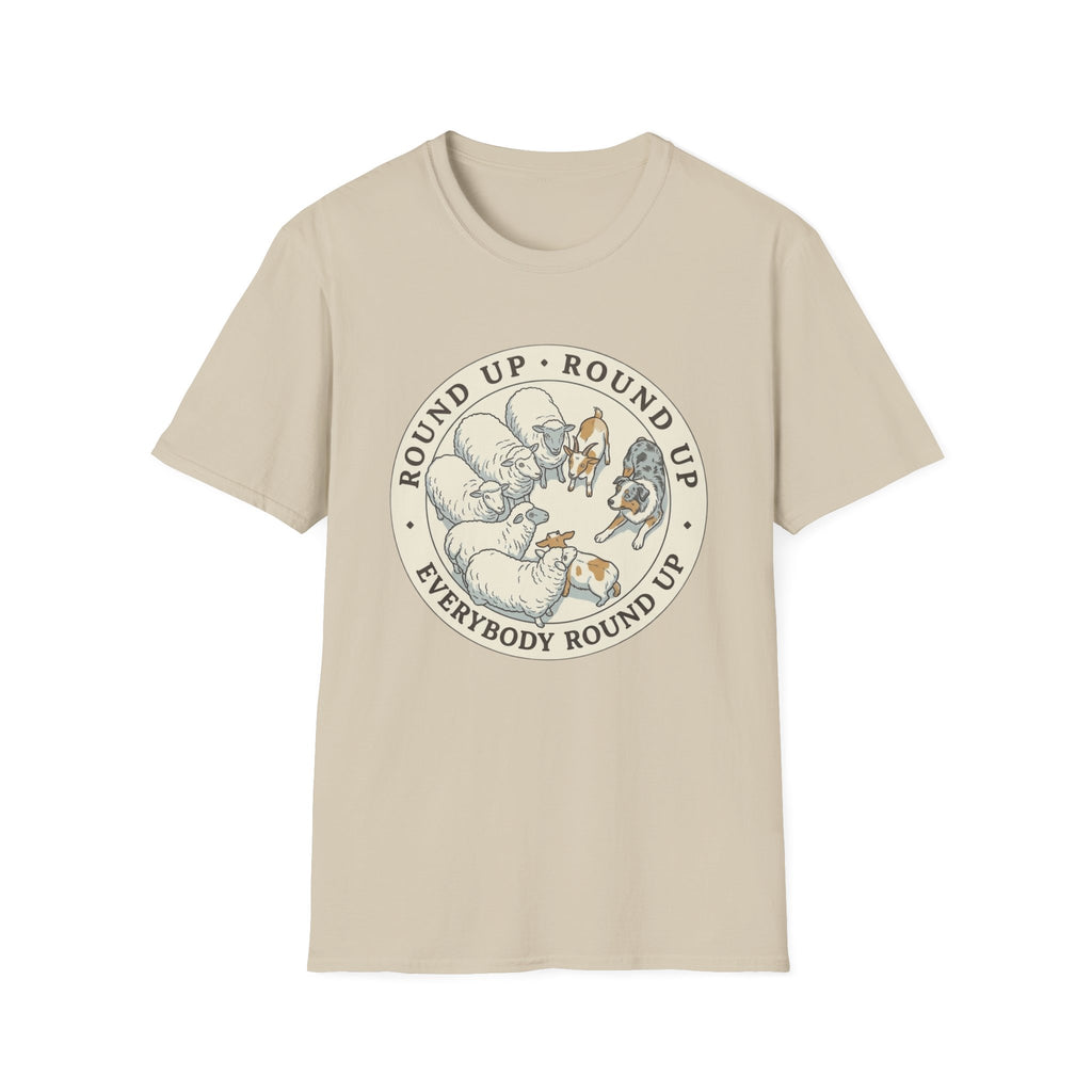 Round Up Round Up Everybody Round Up T-Shirt