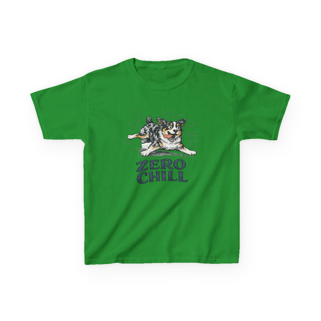 Kids Tee — 'Zero Chill' Playful Aussie Shirt