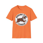 Herding Is My Cardio T-Shirt — Australian Shepherd Dog Lover Tee