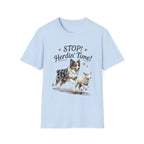 Stop! Herdin' Time! Aussie & Lamb T‑Shirt