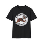 Herding Is My Cardio T-Shirt — Australian Shepherd Dog Lover Tee