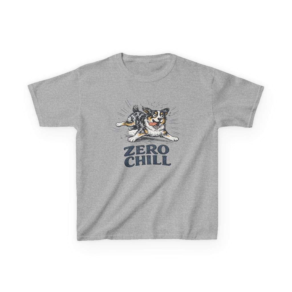 Kids Tee — 'Zero Chill' Playful Aussie Shirt