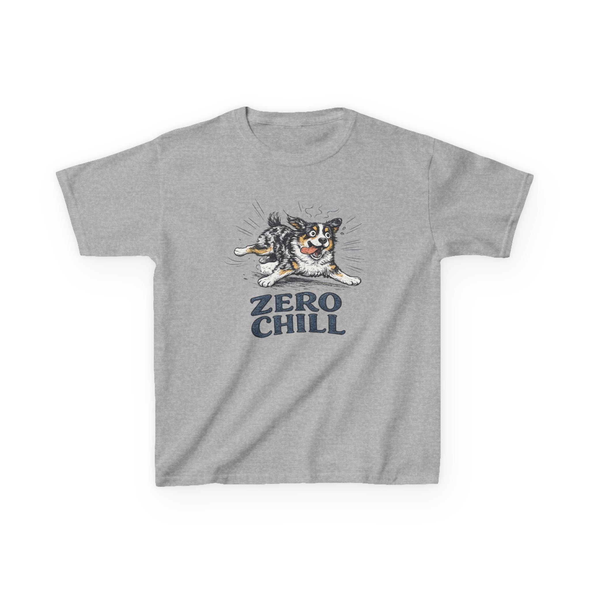 Kids Tee — 'Zero Chill' Playful Aussie Shirt