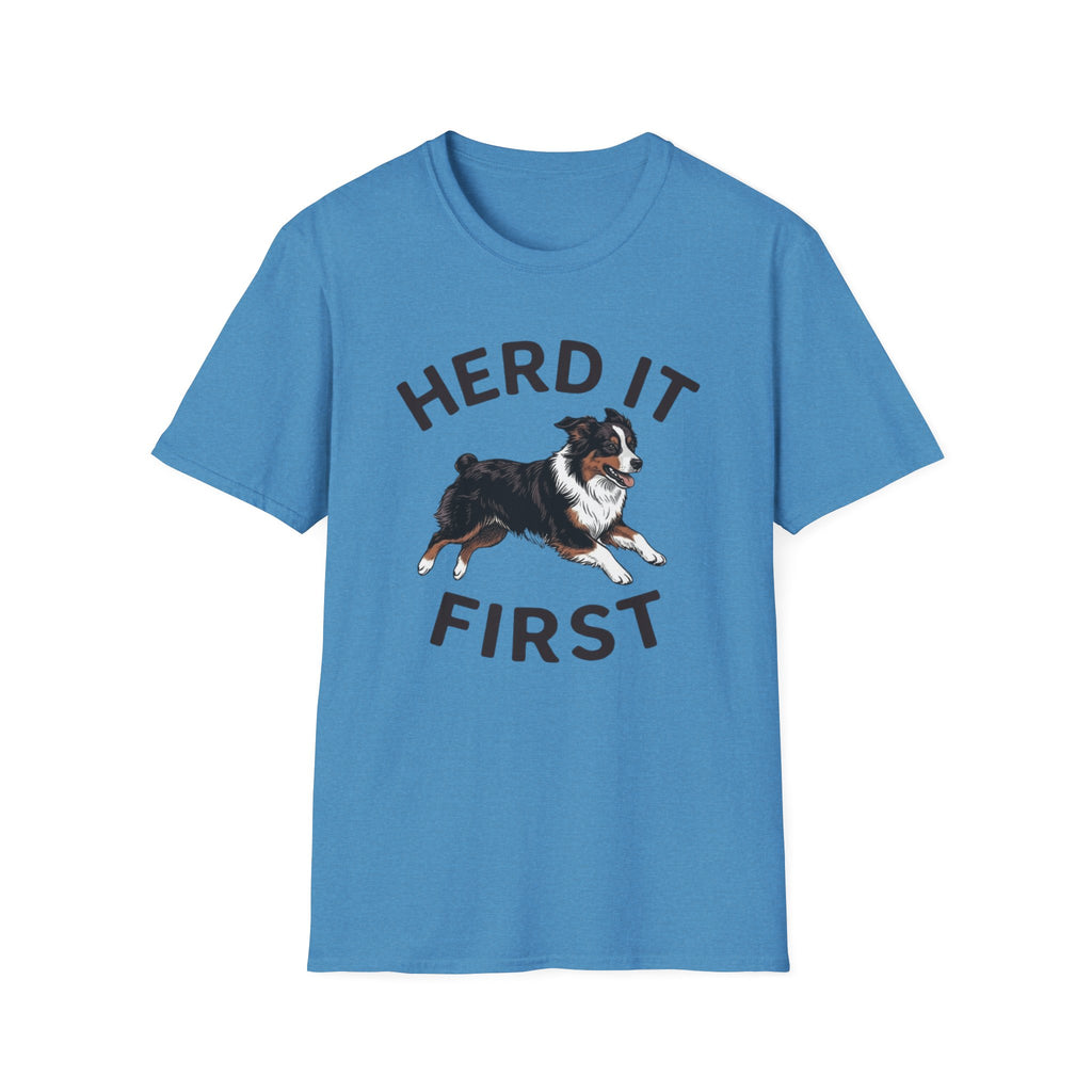 Herd It First T‑Shirt — Aussie Tee