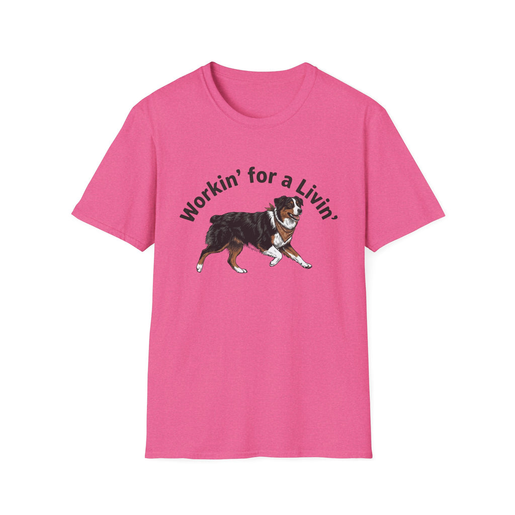 Workin' for a Livin' Aussie T-Shirt