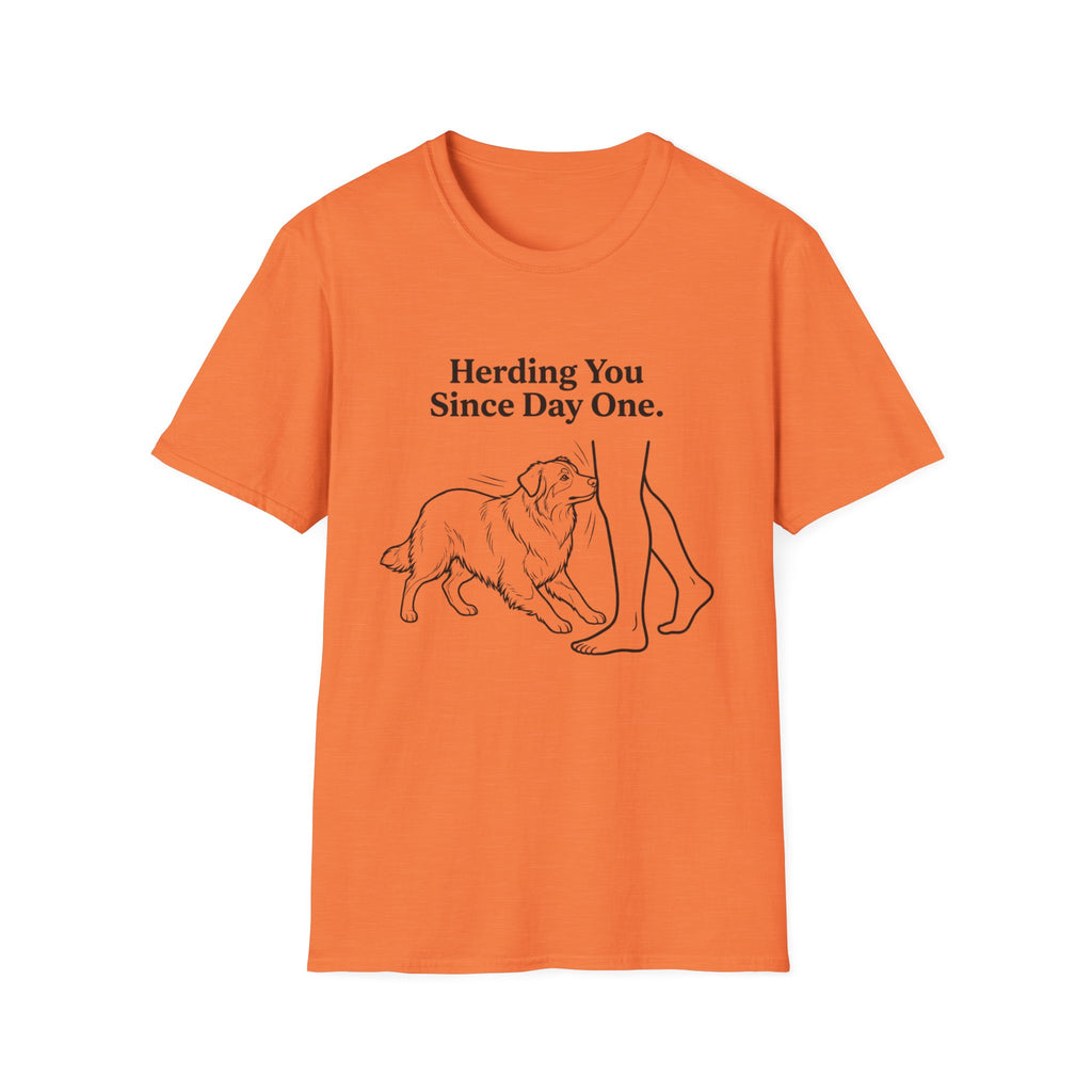 Herding You Since Day One T-Shirt — Funny Aussie Tee