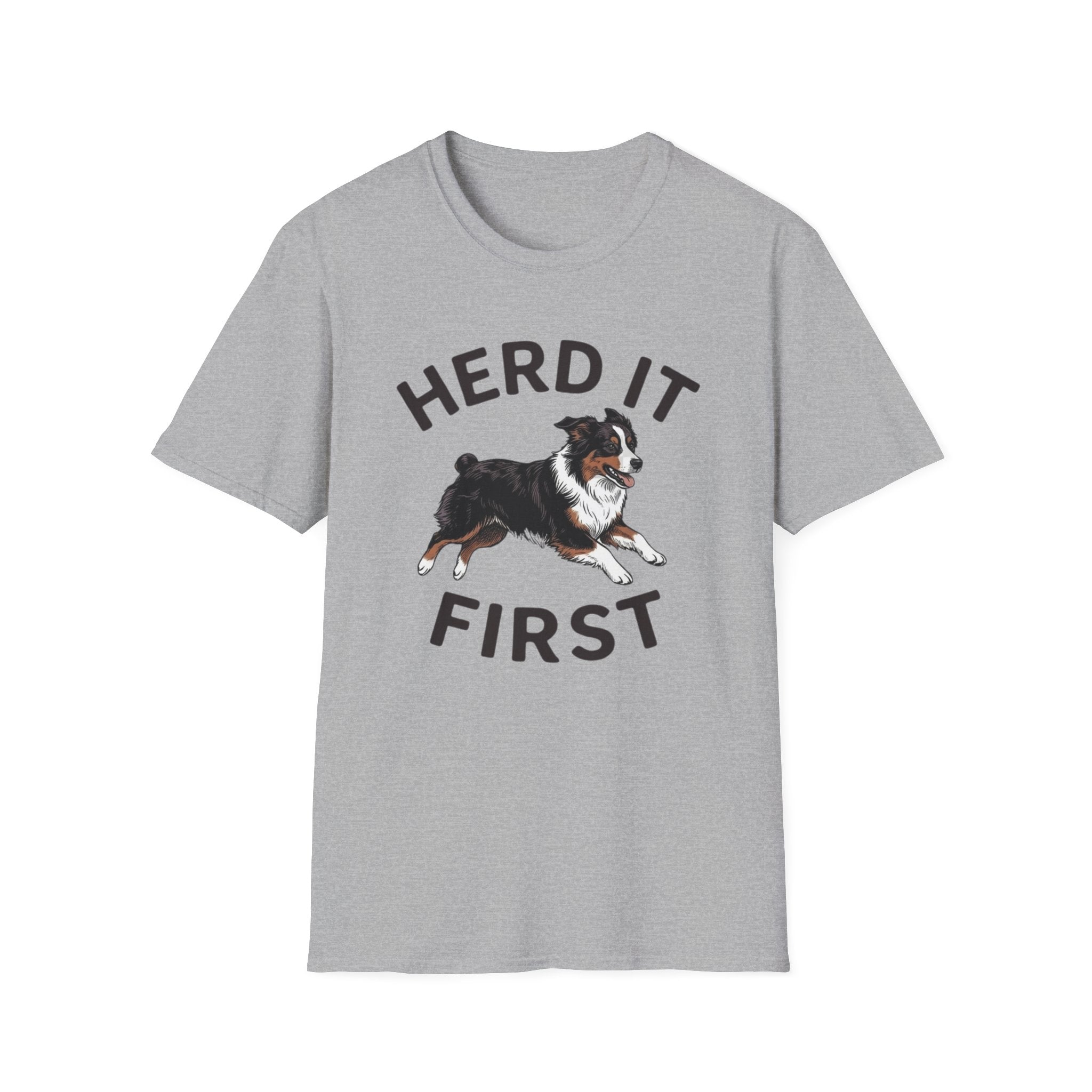 Herd It First T‑Shirt — Aussie Tee